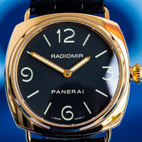 panerai radiomir rose gold